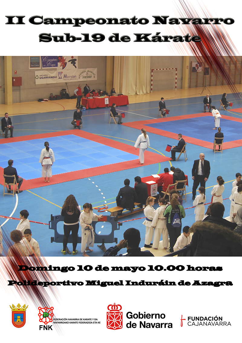 Azagra acogi&oacute; el II Campeonato Navarro Sub 19 de Karate